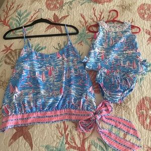 Lilly Pulitzer Mommy and Baby Set (SOLD)
